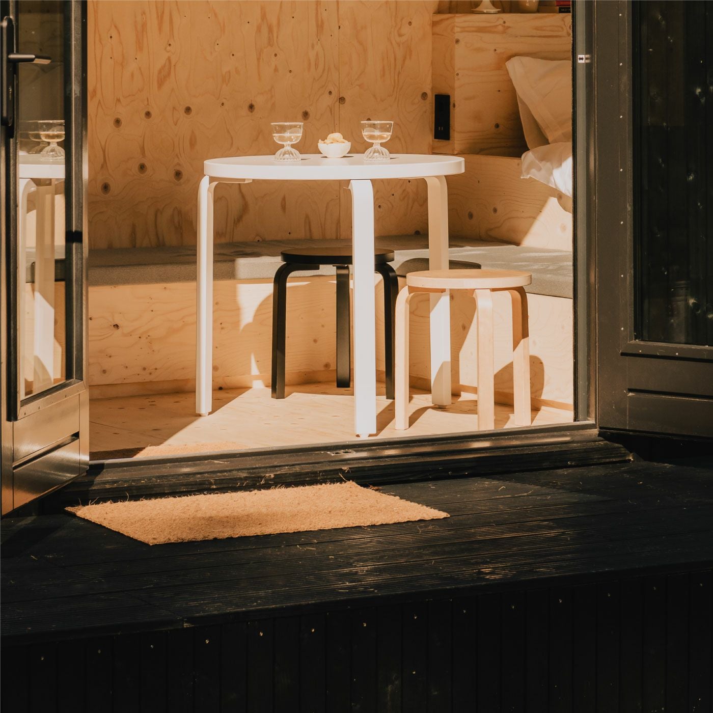 アルテック スツール60 3本脚 Artek Stool60 ホワイト ラミネート
