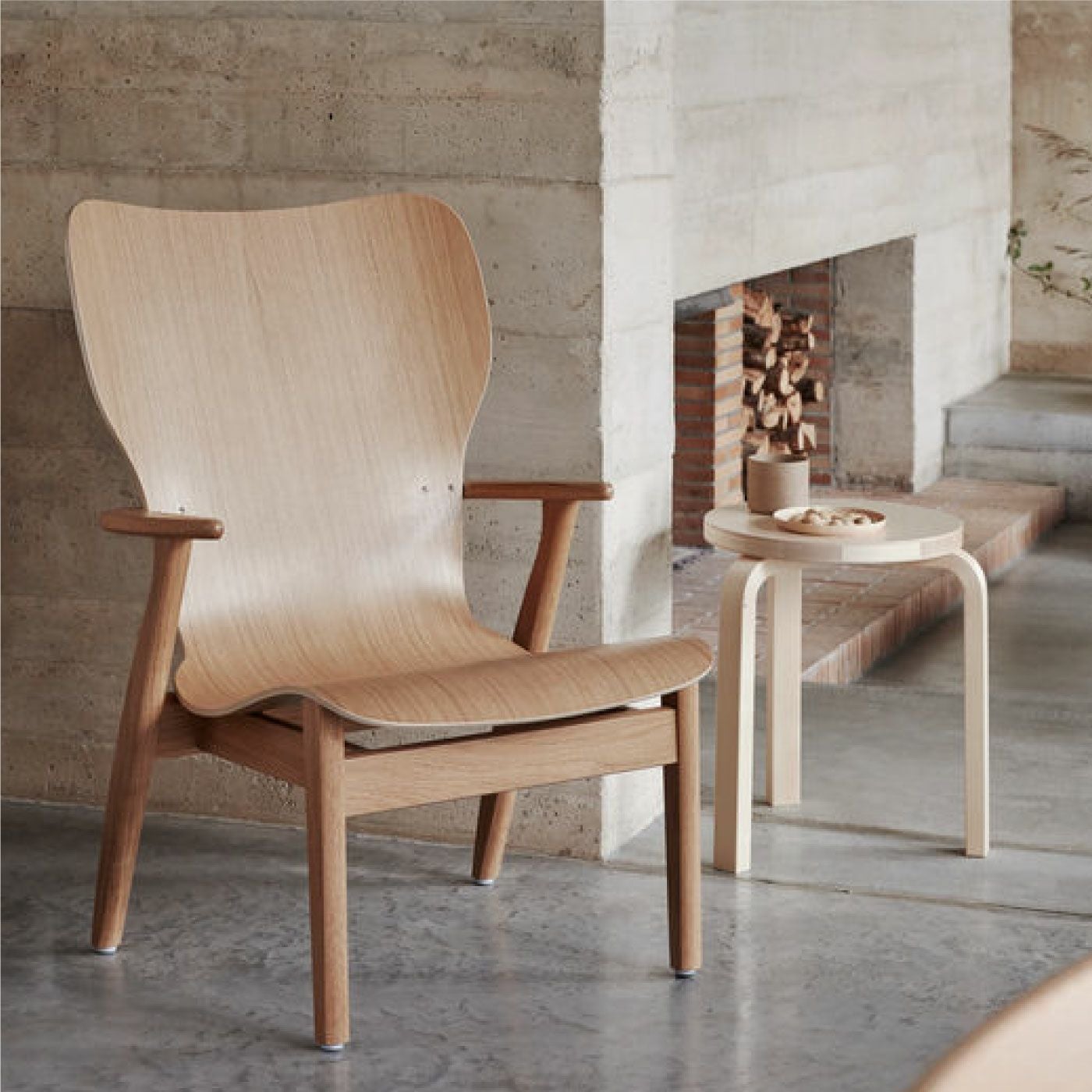 アルテック スツール60 3本脚 Artek Stool60 ホワイト ラミネート