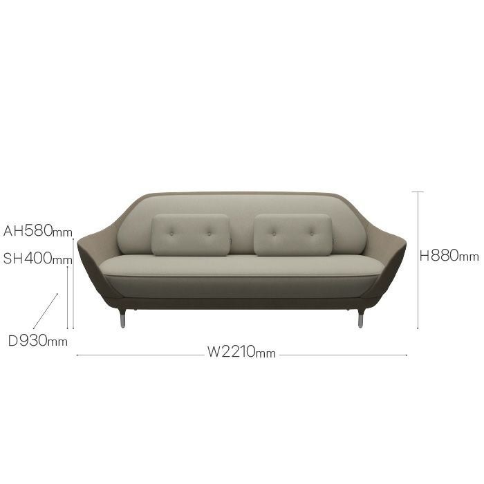 FRITZ HANSEN（フリッツハンセン）/FAVN（ファウン）/JH3/ソファ
