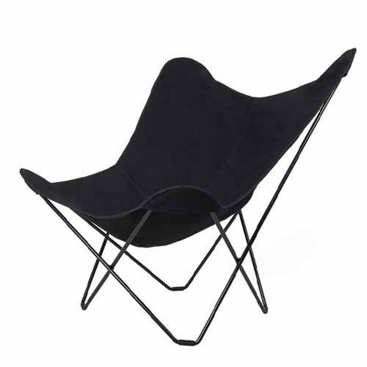 CUERO（クエロ）/BKF CHAIR/BUTTERFLY CHAIR/CANVAS BLACK【納期】約3